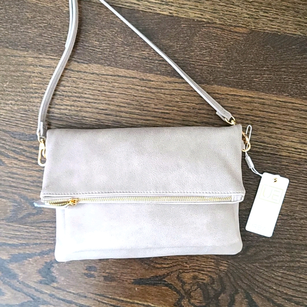 Grey Crossbody Purse
